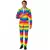 Mr. Rainbow Suitmeister herrekostyme, Størrelse: Large (EU 52-54)