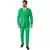 Mr. Solid grønn dress til menn Suitmeister, Størrelse: Medium (EU 48-50)