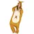 Adult kangaroo jumpsuit costume, Size: Large
