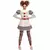 Creepy clown costume for women, Size: X-Large (46-48)