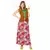 Glad hippie-kostyme for kvinner, Størrelse: Large (42-44)