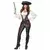 Gray pirate costume for women, Size: Large (42/44)