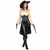 Brown pirate costume for women, Size: Large