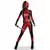 Sexy Lady Deadpool-kostyme til kvinner, Størrelse: Medium