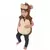Children's plush monkey costume, Size: 3-4 years (98-104cm)