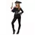 Women's luxury black pirate shirt, Size: S