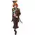 Deluxe Deranged Hatter-kostyme for menn, Størrelse: X-Large (56/58)