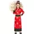 Red Chinese girl costume, Size: 5-6 years (110-115 cm)