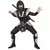 Ninja-kostyme til gutter, Størrelse: 10–12 år (130–140 cm)