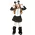 Panda tutu costume for girls, Size: 5-6 years (110-115 cm)