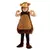 Children's plush monkey costume, Size: 6 years (110 - 122 cm)
