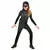 Catwoman-kostyme til jenter, Størrelse: 10–12 år(146 cm)
