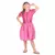 Pink aviator dog costume for girls, Size: 7-9 years (120-130 cm)