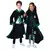 Klassisk Harry Potter Slytherin-kostyme til barn, Størrelse: 8–10 år (123–140 cm)