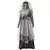 Grey funeral bride costume for women, Size: X-Large