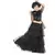 Gothic ball gown costume for girls, Size: 7-9 years (120-130 cm)