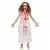 Bloody wedding dress costume for girls, Size: 10-12 years (142-148 cm)