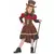 Luxury steampunk costume for girls, Size: 13-14 years (140-152 cm)
