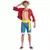 One Piece Luffy-kostyme til voksne, Størrelse: Small