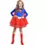 Klassisk Supergirl-kostyme til jenter, Størrelse: 10–12 år (146 cm)