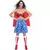 Klassisk Wonder Woman-kostyme for kvinner, Størrelse: Large