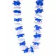 Finland blue and white adult Hawaiian supporter necklace
