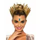 Sexy golden queen crown woman