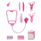 10-piece pink doctor's kit