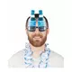 Team EVG beer bottle glasses