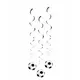 3 Hanging Decorations Foot Party 85 cm