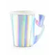 6 Holographic Mermaid Paper Cups 220ml