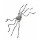 Giant Grey Hairy Spider Halloween 160cm