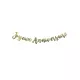1.80 m Gold Metallic Happy Birthday Garland