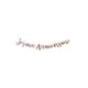 Rose gold Happy Birthday garland 1.80 m