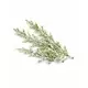3 Artificial snow-covered cypress branches 10 cm