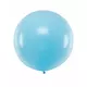 Kjempestor lyseblå ballong 1 m