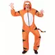 Herrejumpsuit med tigerhette