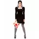 Women's macabre schoolgirl costume, Size: X-Small/Small