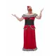 Red-bearded woman costume for men