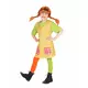 Pippi Langstrømpe-kostyme til jenter, Størrelse: 3–4 år (98–104 cm)