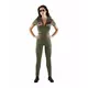 Voksen Top Gun jumpsuit-kostyme, Størrelse: X-Small