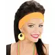 Adult fluorescent yellow earrings