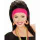 Adult fluorescent orange earrings