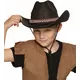 Barnas svarte cowboyhatt