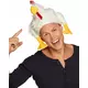 Hvit hanehatt