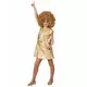 Girls' Gold Disco Dress Costume