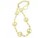 Adult gold hippie necklace