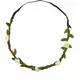Adult elastic white flower crown