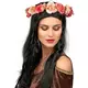 Adult crown of roses and white flowers