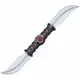 Ninja-kniv med dobbelt blad